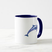 Space Dolphin Mok (Voorkant rechts)