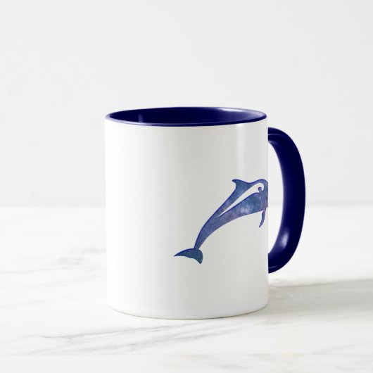 Space Dolphin Mok (Voorkant rechts)