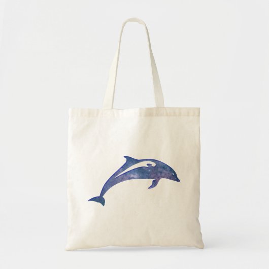 Space Dolphin Tote Bag (Voorkant)