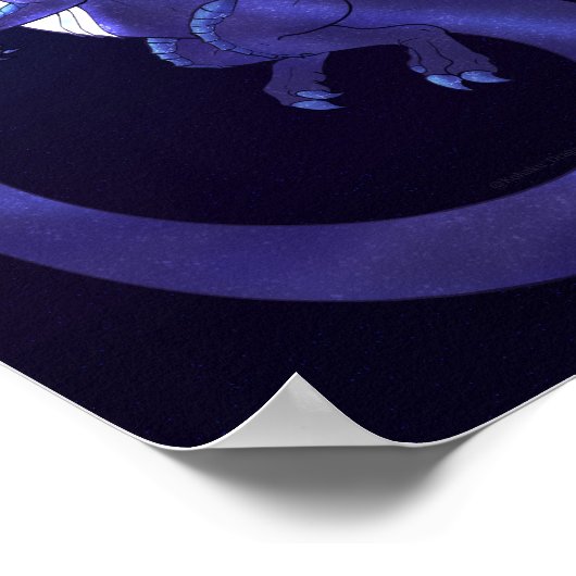 Space Dragon Draco Poster (Hoek)