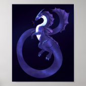 Space Dragon Draco Poster (Voorkant)