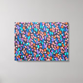 Space Dust Canvas Abstracte kunst Print (Voorkant)
