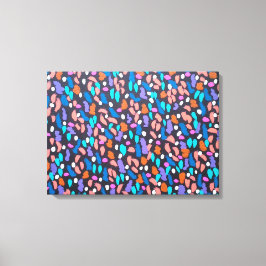 Space Dust Canvas Abstracte kunst Print