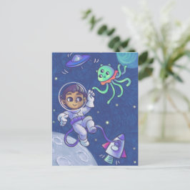 Space Encounters Briefkaart