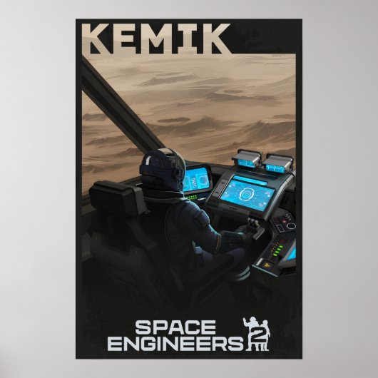 Space Engineers 2: Kemik Poster (Voorkant)