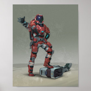 Space Engineers 2 Suit Poster