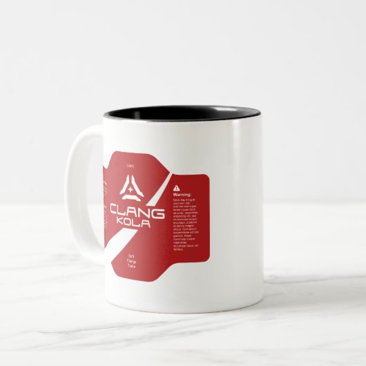 Space Engineers Two-Tone Mok Style Clang Kola (Voorkant links)