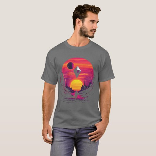 Space Eplorer friend T-shirt (Voorkant volledig)