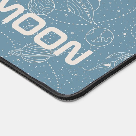 Space Exploration Galaxy Universe Star Personalise Bureaumat (Hoek)