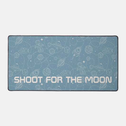 Space Exploration Galaxy Universe Star Personalise Bureaumat (Voorkant)