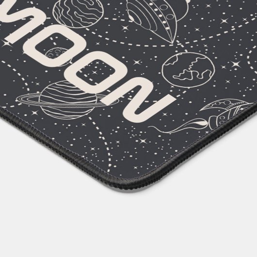 Space Exploration Galaxy Universe Star Personalise Bureaumat (Hoek)