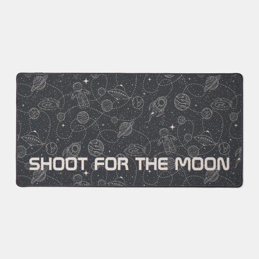 Space Exploration Galaxy Universe Star Personalise Bureaumat (Voorkant)