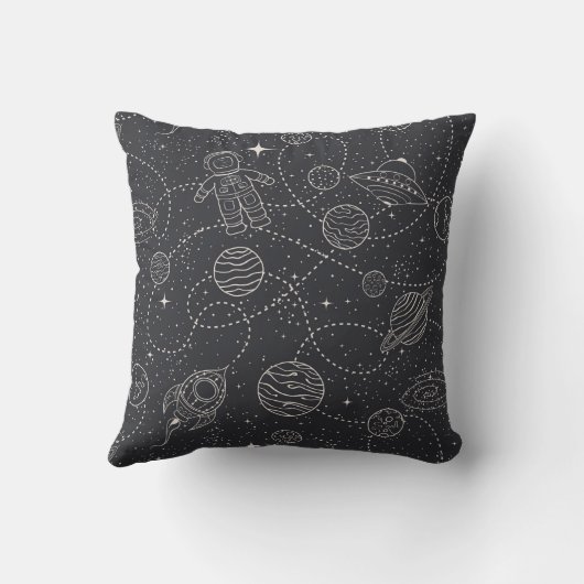 Space Exploration Galaxy Universe Star Personalise Kussen (Achterkant)