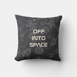 Space Exploration Galaxy Universe Star Personalise Kussen