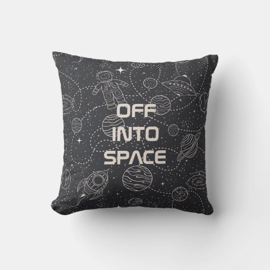 Space Exploration Galaxy Universe Star Personalise Kussen (Voorkant)