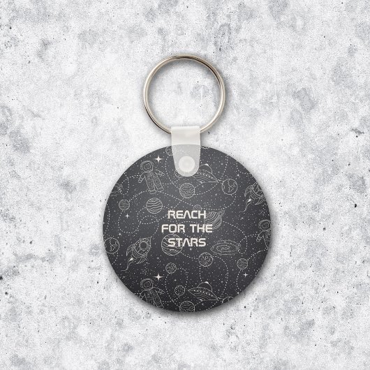 Space Exploration Galaxy Universe Star Personalise Sleutelhanger