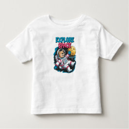 Space Exploration shirt voor kinderen en meisjes