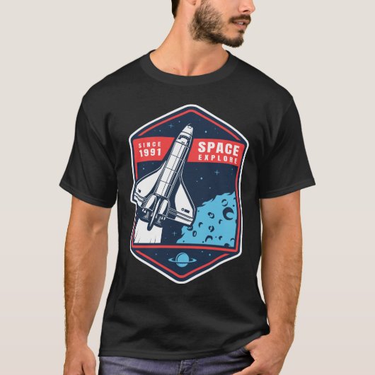 Space Explore T-shirt (Voorkant)