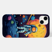 Space Explorer Art Case-Mate iPhone Case (Achterkant (horizontaal))