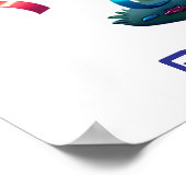 Space Explorer Astronaut Birthday Poster Custom (Hoek)