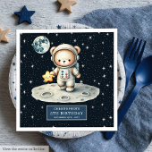 Space Explorer Beer servetten voor Boy Birthday