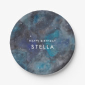 Space Explorer-Bord Papieren Bordje (Voorkant)