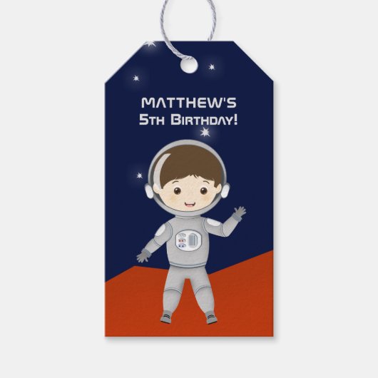 Space Explorer CadeauLabels (Voorkant)