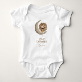 Space Explorer Fairy Moon gepersonaliseerde aangep Romper