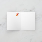 Space Explorer - Hartelijk dank Bedankkaart (Binnen)