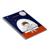 Space Explorer-Notitieboek Notitieboek (Rechterzijde)