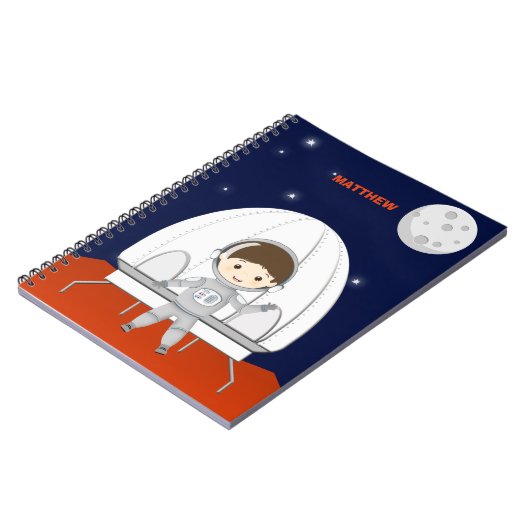 Space Explorer-Notitieboek Notitieboek (Linkerzijde)
