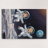Space explorer Puzzle Legpuzzel (Horizontaal)