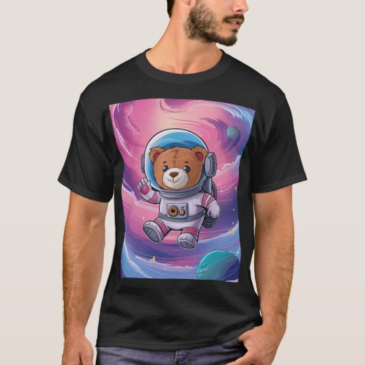 Space Explorer Teddy T-shirt (Voorkant)