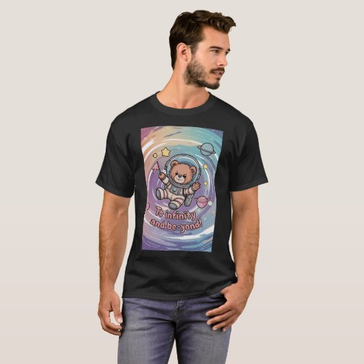 Space Explorer Teddy T-shirt (Voorkant volledig)