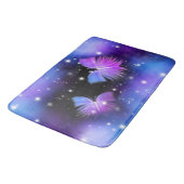 Space Fantasy Butterflies Cosmic Badmat (Gekanteld)