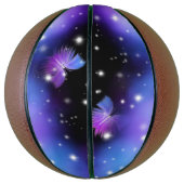 Space Fantasy Butterflies Cosmic Basketbal (Verticaal)