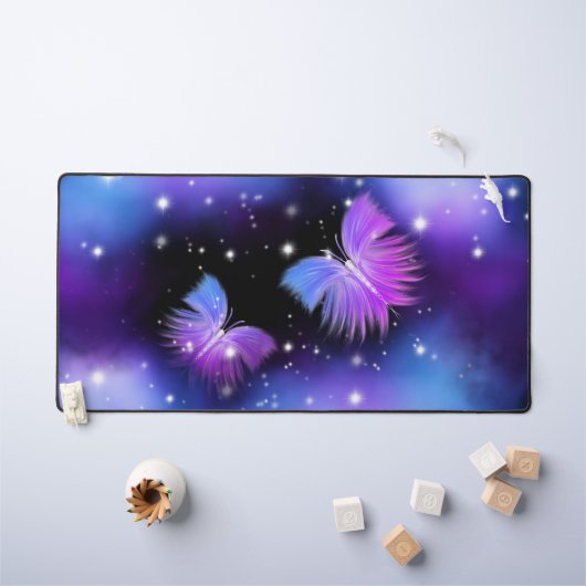 Space Fantasy Butterflies Cosmic Bureaumat (Kindertafel)