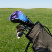 Space Fantasy Butterflies Cosmic Golfheadcover (Insitu)