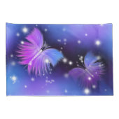 Space Fantasy Butterflies Cosmic Kussensloop (Achterkant-Rechts)