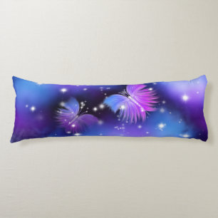Space Fantasy Butterflies Cosmic Lichaamskussen
