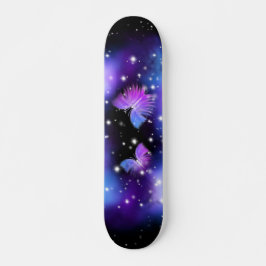 Space Fantasy Butterflies Cosmic Persoonlijk Skateboard