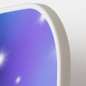 Space Fantasy Butterflies Cosmic Pickleball Paddle (Links Detail)