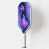 Space Fantasy Butterflies Cosmic Pickleball Paddle (Links)