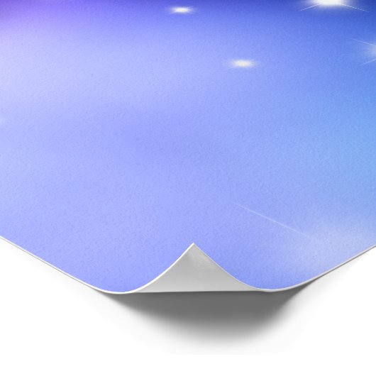 Space Fantasy Butterflies Cosmic Poster (Hoek)