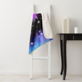Space Fantasy Butterflies Cosmic Sherpa Deken (In situ)