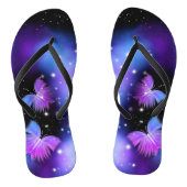 Space Fantasy Butterflies Cosmic Teenslippers (Voetbed)