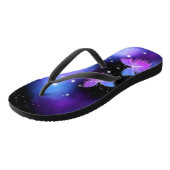 Space Fantasy Butterflies Cosmic Teenslippers (Schuin)