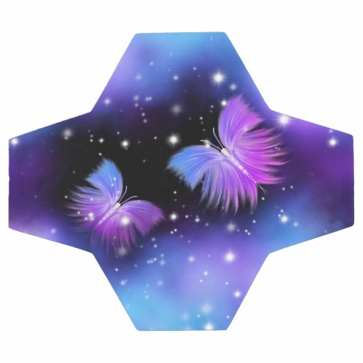 Space Fantasy Butterflies Cosmic Voetbal (Enkel)