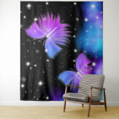 Space Fantasy Butterflies Cosmic Wandkleed (In situ)