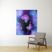 Space Fantasy Butterflies Cosmic Wandkleed (In situ)